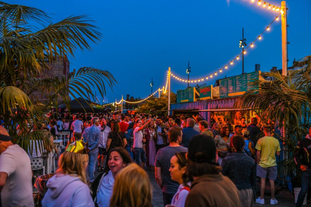 The Bloom open air festifal in Bruges on May 24