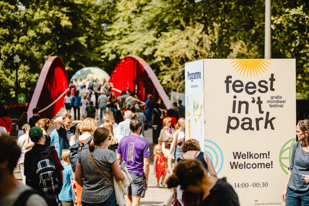 Feest in ’t Park, a lively multicultural festival in Bruges