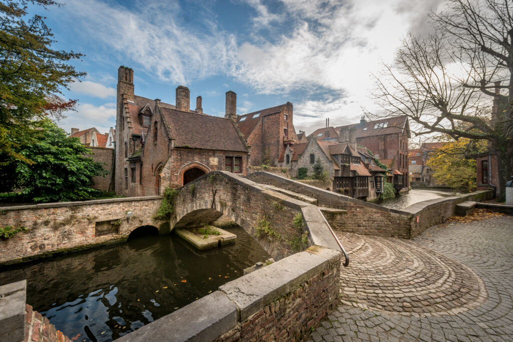 Romantic walk in Bruges